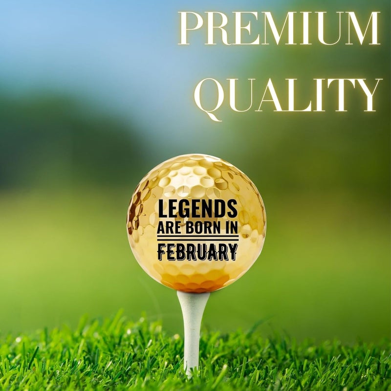 CybGene Birthday Gifts Golf Balls Set for Him, Golf Gifts for Men, Cool Accessories for Golfers, Birthday Golf Balls for Golf Lovers, Dad, Grandpa, Boyfriend, Husband, Brother, Uncle, Boss - Image 5